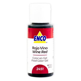 Color Gel Rojo Vino 40 Grs ENCO