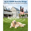 Jugbow Dog Shock Collar - 4200FT Dog Training Collar with