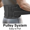 Extra Breathable and Elastic Back Brace for Women and Men,