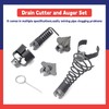 Dusledel 7PCS Drain Cutter and Auger Attachment Set Compatible with