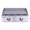Char-Broil 19952085 22-inch 2-Burner Tabletop Gas Griddle, Gray