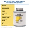 Gasoila Thread Sealant JC-30, High-Fill for Extreme Temperatures, Metal &