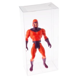 Plymor Clear Folding Action Figure Storage / Display Protector Box, 2.75" W x 1.75" D x 5.5" H, fits 4.25" - 5" Figures, 10-Pack