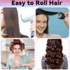 JOISHOP 50pcs Hair Rollers with Clips, Jumbo Large Medium Small