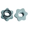 Tunturi Weight Clasps, Screw Caps, Barbell Clasps, 30 mm, Pack