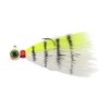 Northland Tackle DVBJ5-10 Deep-Vee Bucktail Jig - Chartreuse, 3/8 OZ