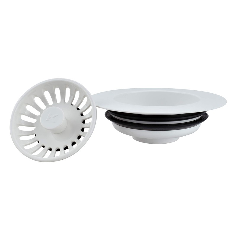 Plumb Pak K5461 Stopper Sink Drain, No Size, White