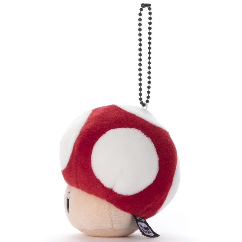 マリオカート Mocchi-Mocchi-GameStyle ボールチェーンマスコット ダッシュキノコ 幅約9cm