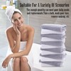 TENSTARS 12 Pack Premium Washcloths Set - Quick Drying- Soft