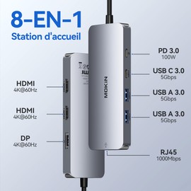 Docking Station Compatible with Multiple Devices
