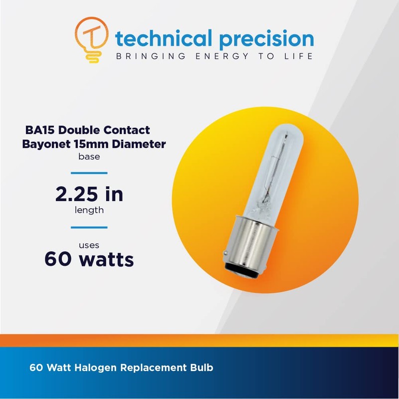 Technical Precision Replacement for HYBEC 120V 60W DC Light Bulb