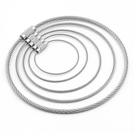 Wire carabiner 30cm 10P 10 sets 2mmx30CM 10ea