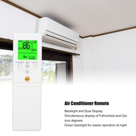 Replacement Fujitsu Air Conditioner Remote Control Dual Display Air Conditioner Remote Control for Fujitsu for AR REM1U ARREM1U ASU9RLS3Y ASU12RLS3Y ASU15RLS3Y ASU30RLE ASUG09LZAS