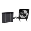 Solar Panel Fan Mini USB Outdoor Portable Cooling Fan Desktop