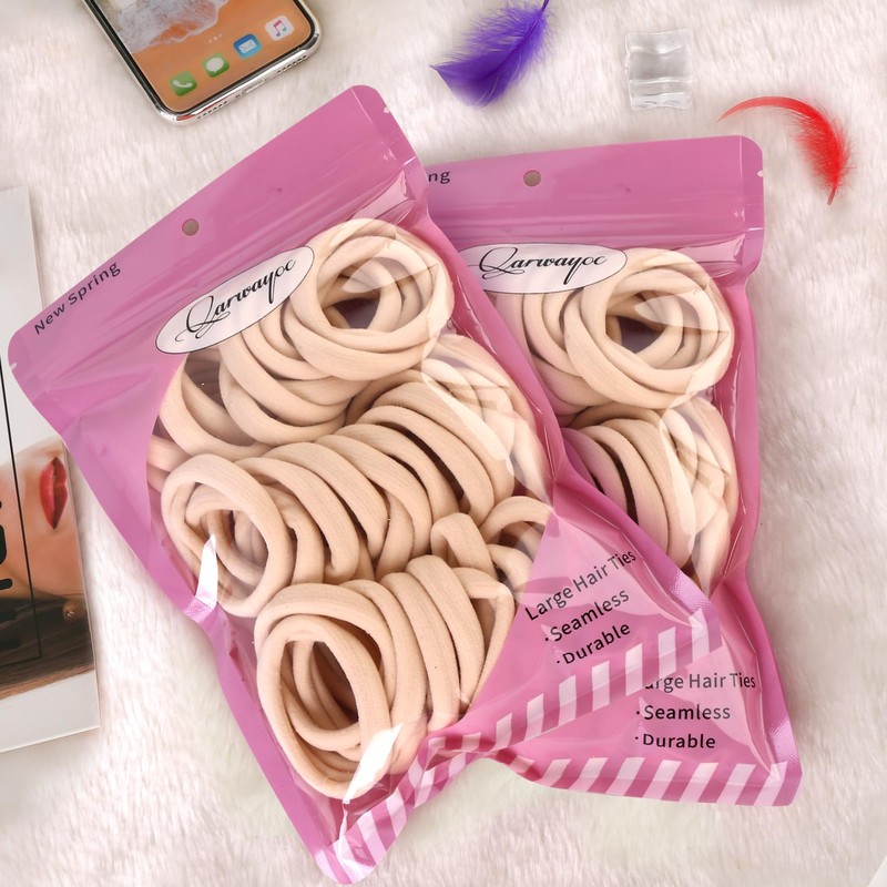 Qarwayoc 50 Lazos para El Cabello Grandes, Bandas para Lazos
