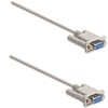 Manhattan CABITL720 Cable Serial DB-9 a RS-232, Null Modem, Hembra/Hembra,