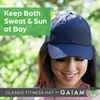 Gaiam Womens Classic Fitness Hat Baseball Cap White