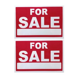 For Sale Sign 20 x 30 CM (7.87IN x 11.8IN) – 2 PC