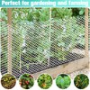 Plastic Mesh Fence Sheet 15.7IN x 10FT - 0.3IN Opening