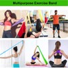 FUDOSAN Resistance Bands, Professional Exercise Elastic Bands Long Natural Latex