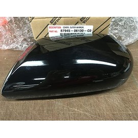 Toyota OEM Camry Outer Mirror Cover Driver Side 87945-06130-C0 Black 218