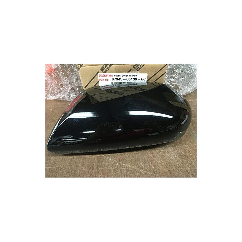 Toyota OEM Camry Outer Mirror Cover Driver Side 87945-06130-C0 Black