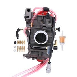 Carburetor for Yamaha WR250F YZ250F 2001-2013, TC250 TE250 2002-2016 FCR MX 38mm Carb Replace 5XC-14101-G0-00 (Black)