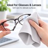 Microfiber Polishing Cloth for Screens & Eyeglasses – Reusable Double-Layer