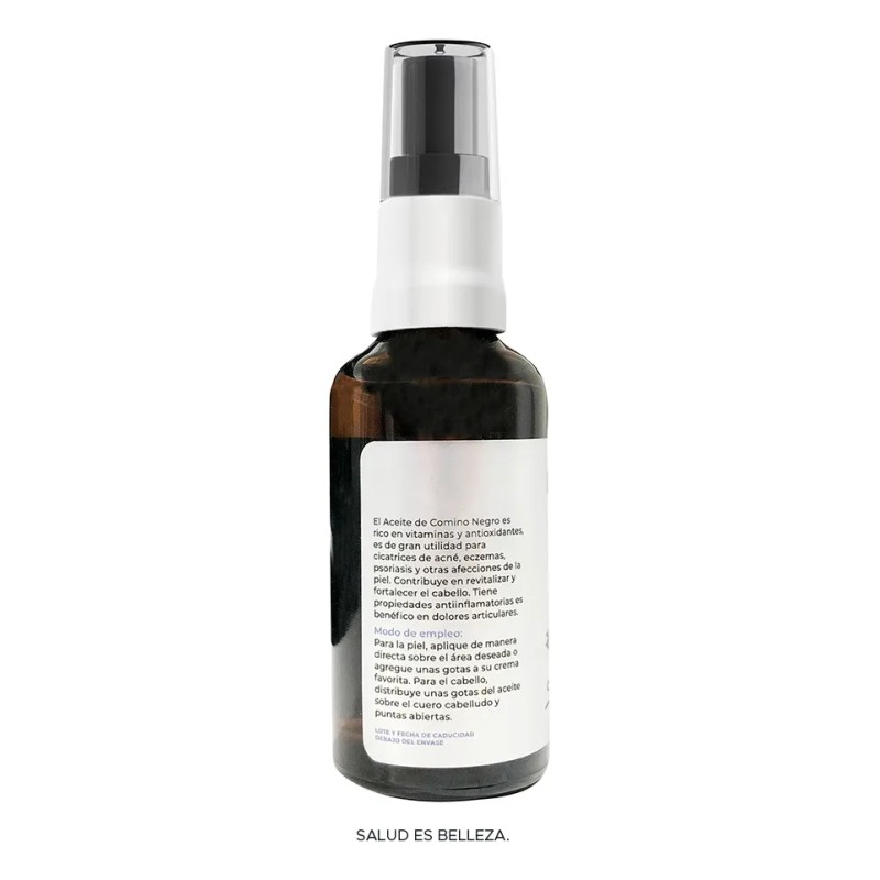 Aceite De Comino Negro Puro Prensado En Frío | 50