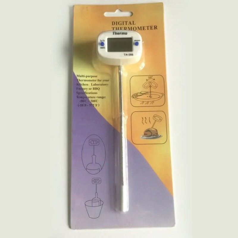 Termometro Digital Ta-288 Sonda Alimentos Cocina Laboratorio