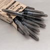 Pentel Arts Tradio Stylo Sketch Pen Refills, Black, Box of