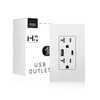 MOES USB Outlets(UL Certified), Type-C & USB-A Ports, 5VDC 4.8A
