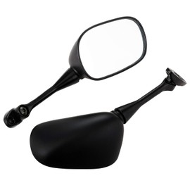 Honda CBR 600 Rr Black Mirrors 2003 2004 2005 2006 2007 2008 2009 2010