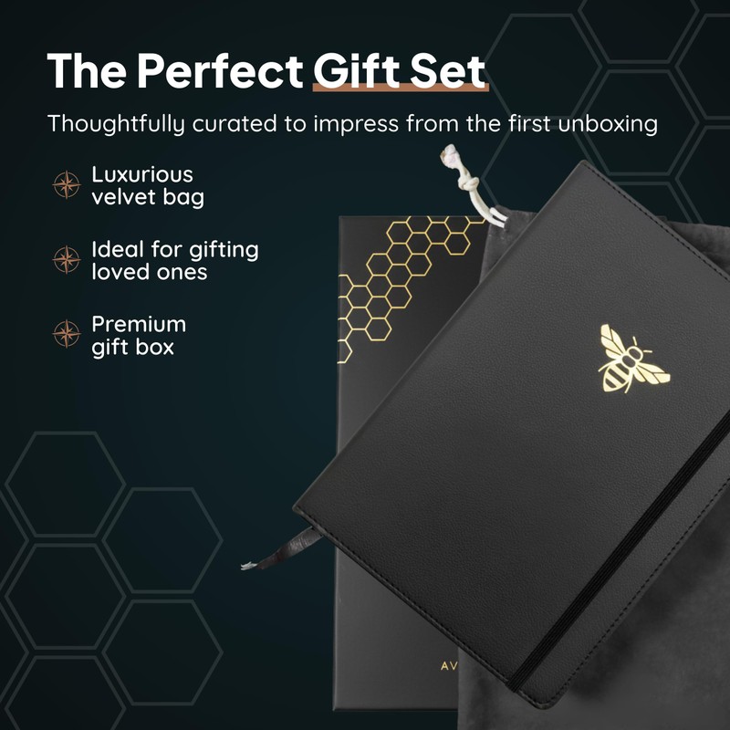 A5 Notebook by Avocado and Spice® with Gift Box &