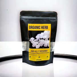 Generic Organic Herb Dhaga Mishri, Rock Sugar Crystals, Sugar Crystals, Mishri Dana, Thread Crystals, Kuja Mishri, Krishna Bhog Parsad, Gopal Bhog (100, Grams)