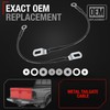 Tailgate Support Cable Replacement Set, Rear Driver & Passenger Side