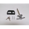 Shed T-handle Lock Set 3-1/2" Chrome