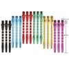 BIPY 18/Pack Dart Shafts Aluminium Medium Harrows 2BA Colored Darts Stems Metal Throwing Toy 6 Colors â¦