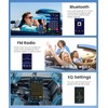 10.4 Inch Car Stereo Single Din Touch Screen Wireless Carplay,