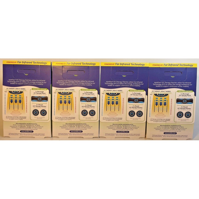 JointFlex 4 X JointFlex FIT Therapy Far Infrared Patch Trial