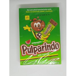 Pulparindo with Watermelon Flavor (20pcs) - 10oz By De La Rosa. by de la Rosa