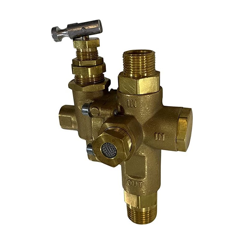 1/2" Compression Top Inlet for Copper Tubing, Combo Unloader Pilot