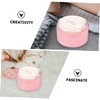 Healvian 4pcs Powder Puff Box Container Portable Body Powder Applicator