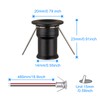HHTUN 902 Led Mini Spotlight DC12V 1W,Suitable for bookcases,cabinets,and Various