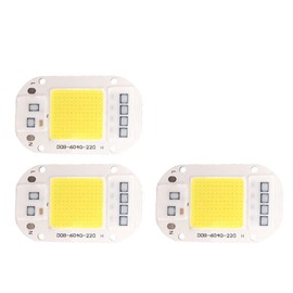WANGCL 50 W AC220 V LED Chip High Power LED Chip High Voltage COB LED Dimmer Lamp Pearl Light Source for Indoor and Outdoor Use -6500K