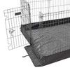 MidWest Homes for Pets Square Exercise Pen Fabric Mesh Bottom