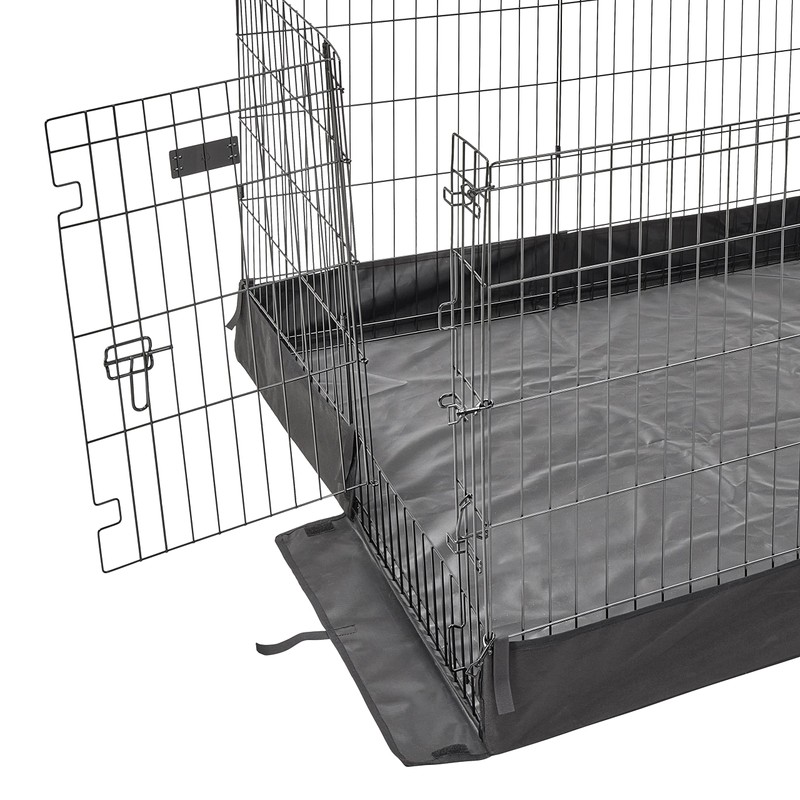 MidWest Homes for Pets Square Exercise Pen Fabric Mesh Bottom