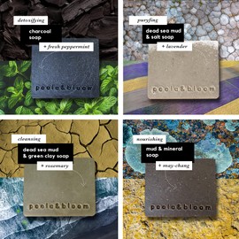 Solid Shower Gel Men's Soap Solid Soap Piece - Shower Soap Men - Natural Soap Men - Black Soap Dead Sea Bath Salt - Body Core Soap Natural - Solid Shower Core Soap Without Palm Oil Soaps