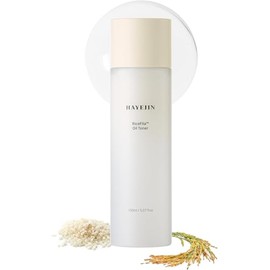 HAYEJIN RiceFila Facial Oil Toner, Gluten Free Hydrating Toner for Oily Skin w/Rice Bran Extract, Niacinamide & Hypoallergenic Formula, Korean Skin Ca