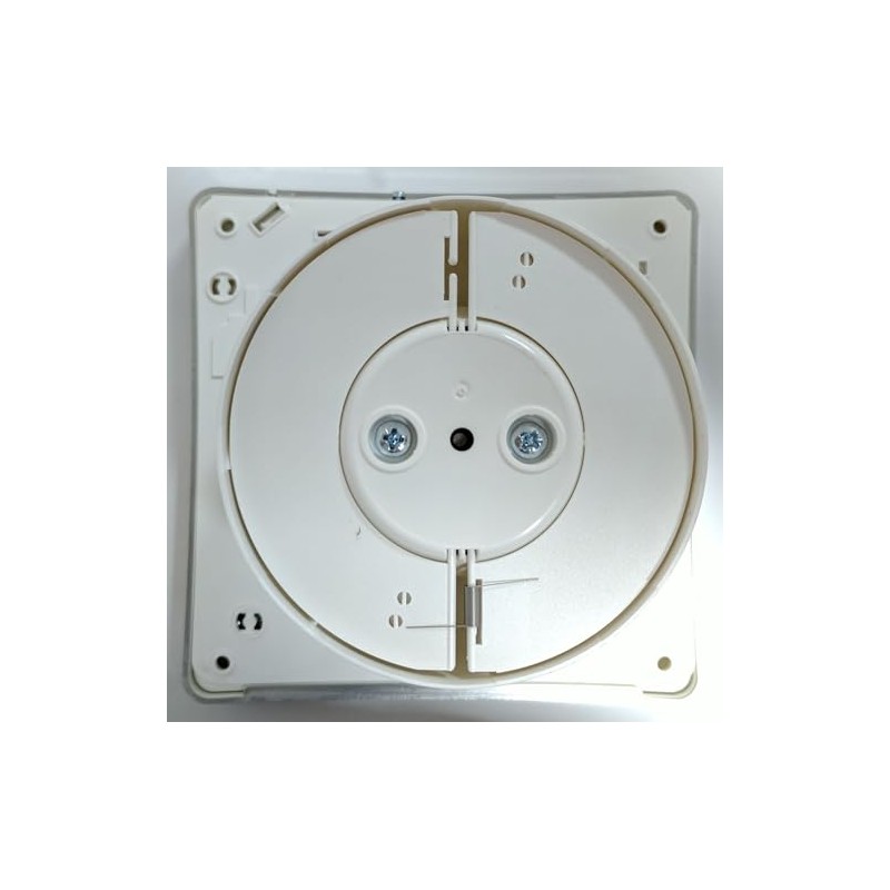 4" Bathroom Low Profile/Slimline Extractor Fan with Chrome Effect Grille
